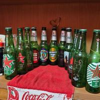 Bottiglie vuote da collezione