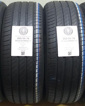 4 GOMME 205 55 16 MICHELIN A77083