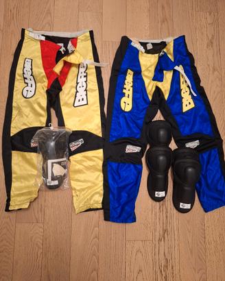 Pantaloni e gomitiere cross