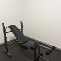 Panca reclinabile e total power crunch