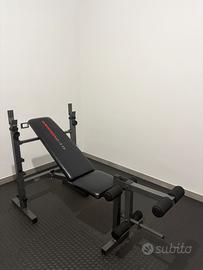 Panca reclinabile e total power crunch