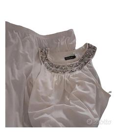 Pigiama palazzo top e pantaloni