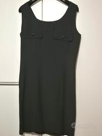 Tubino nero in viscosa