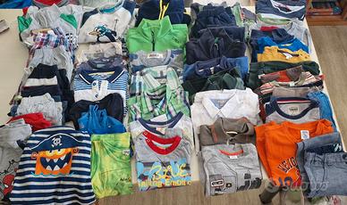 Lotto abbigliamento 3-4 anni bambino