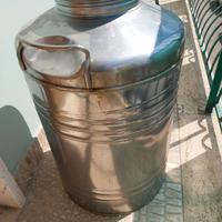Contenitore olio 50 litri inox