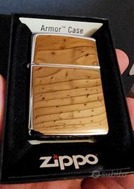 Accendino Zippo color argento cromato, armor, n167