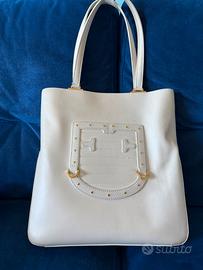 FURLA ORIGINALE BORSA PELLE BIANCA