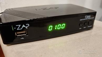 I-Zap T366 Decoder Digitale Terrestre 2025 DVB-T2