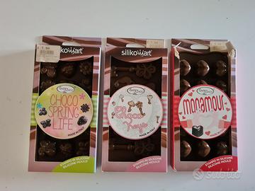 stampi di silicone per alimenti varie forme