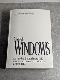 Manuale Microsoft Windows 3.1 Ita Vintage 1992