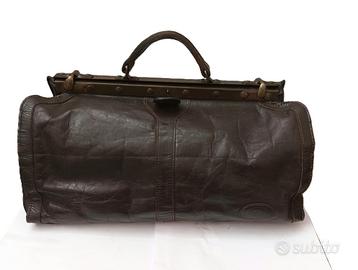 Borsa vintage in vera pelle – Asola Lucchetto