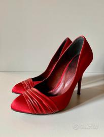 Décolleté Solo Soprani rosse tacco a spillo, 38