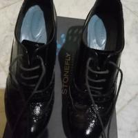 scarpe in pelle lucida,stonefly confort