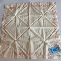 Bandana/foulard giallo 60x60 Dimensione Danza