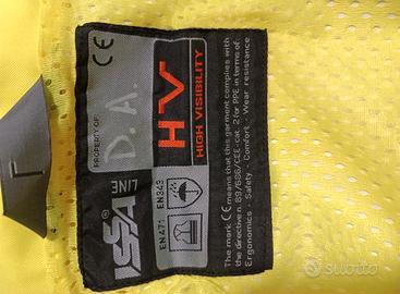 Giubbino alta visibilità protezione civile