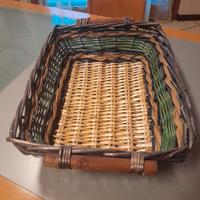 Cesto/Portafrutta in vimini