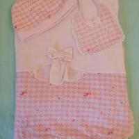 Corredino culla piumino cappello bavetta