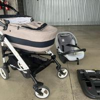 Duo Peg Perego, navicella + ovetto con base isofix