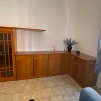 Set mobili Soggiorno Angolare in Legno Massello