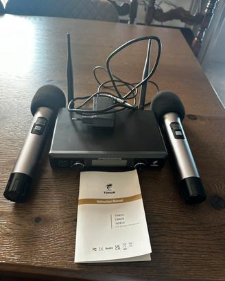 MICROFONI TONOR WIRELESS TW620