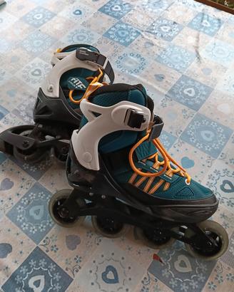 Roller per ragazzi, regolabili. Taglia 36-39.