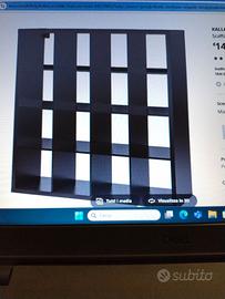 Libreria Kallax Ikea marrone