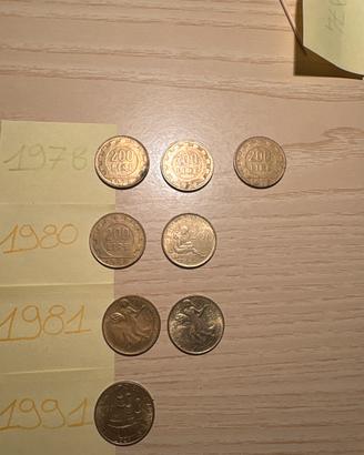 Monete da 200 lire