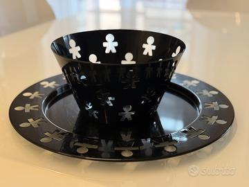 Cestino e Vassoio Alessi King-Kong