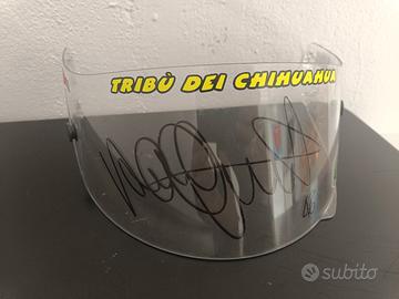 Visiera Valentino Rossi autografata