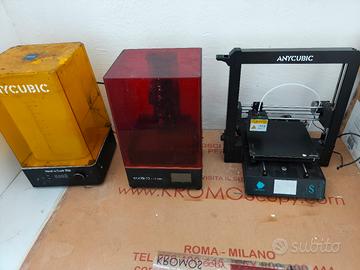 Elegoo Saturn + Anycubic Mercury + Mega S