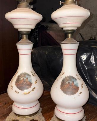 lampade antiche a petrolio 