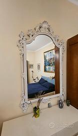 Specchio stile Ottocento, legno