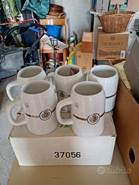 5 boccali Warsteiner