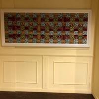 Pannello decorativo patchwork