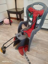 Seggiolino bici bambino posteriore sicurezza