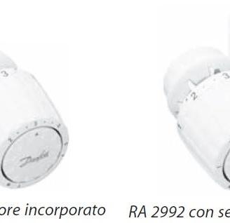 77 teste termostatiche Danfoss a bassa inerzia