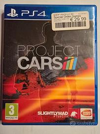 Progetto cars PS4