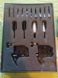 macchinetta tatuaggio trasformatore pedale grip 