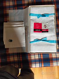 tovaglia lino fiandra disegno Bouquet Ajour 