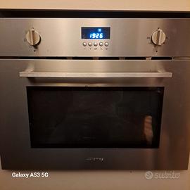 Forno Smeg  classico/microonde+scalda vivande