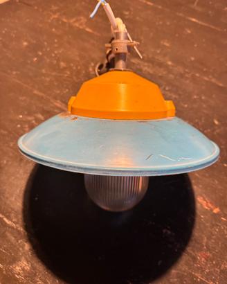 Palazzoli lampada industriale 1950