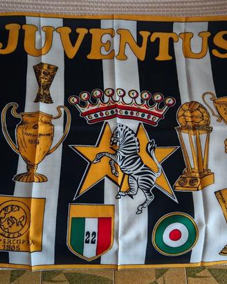 Bandiera Juventus vintage 22 scudetti zebra trofei