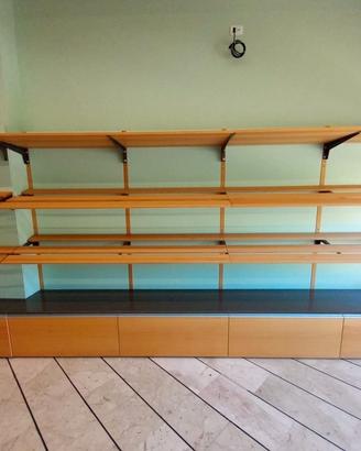 Composizione Scaffalatura in Legno  