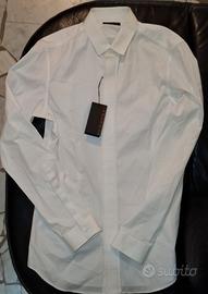 camicia Burberry bianca elegante 39-15.5