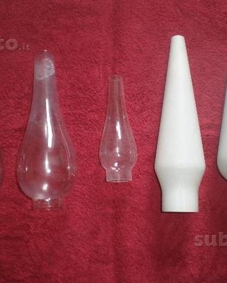 Campane di cristallo x lumi/candelabri antichi
