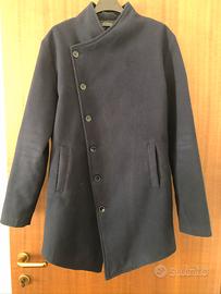 Cappotto blu taglia M