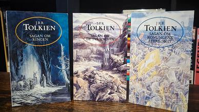 Il Signore degli Anelli - trilogia ediz. svedese