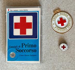 Book-cassette della Croce Rossa Italiana