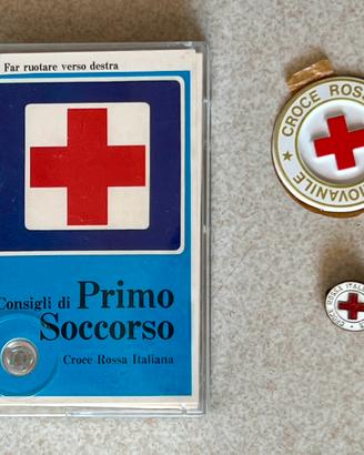 Book-cassette della Croce Rossa Italiana