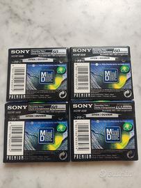 miniDisc Sony 60 Min.  Sigillati  4 Pezzi